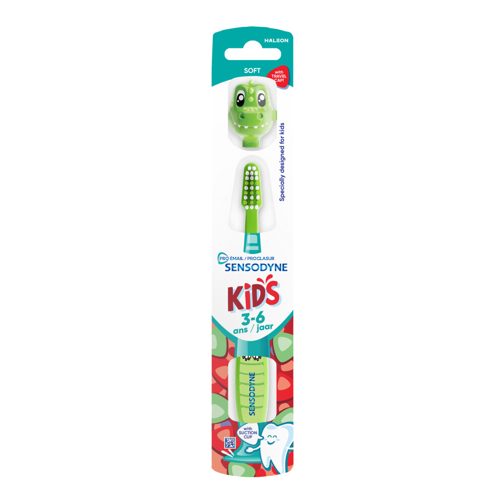 6x Sensodyne Tandenborstel Proglasur Kids 3-6 jaar