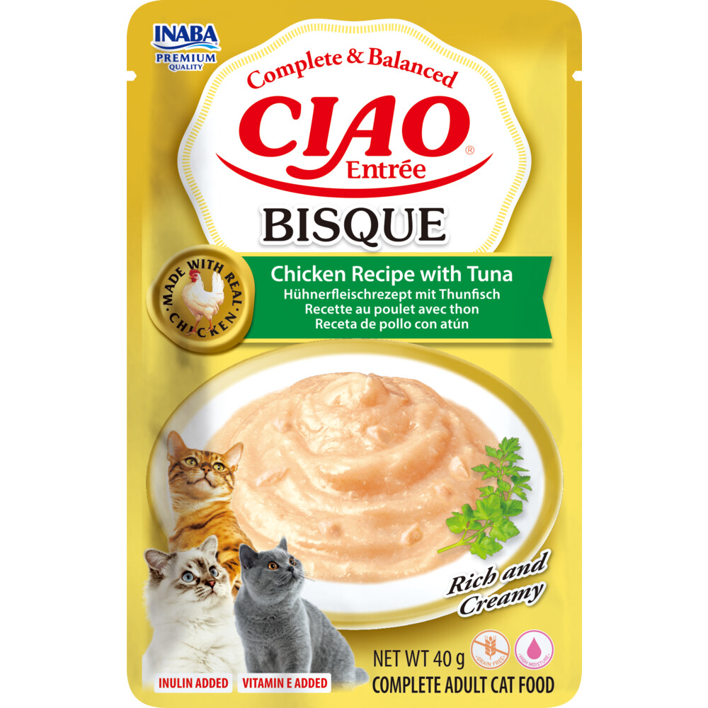 Ciao Entrée Bisque Chicken & Tuna 40 gr