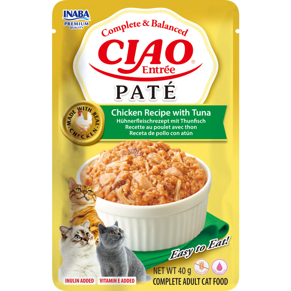 Ciao Entrée Paté Chicken & Tuna 40 gr