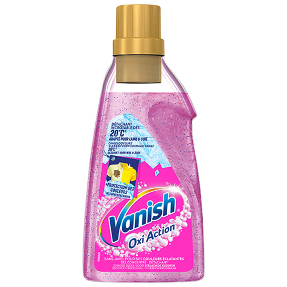 Vanish Oxi Action Vlekverwijderaar Gel Pink 750 ml