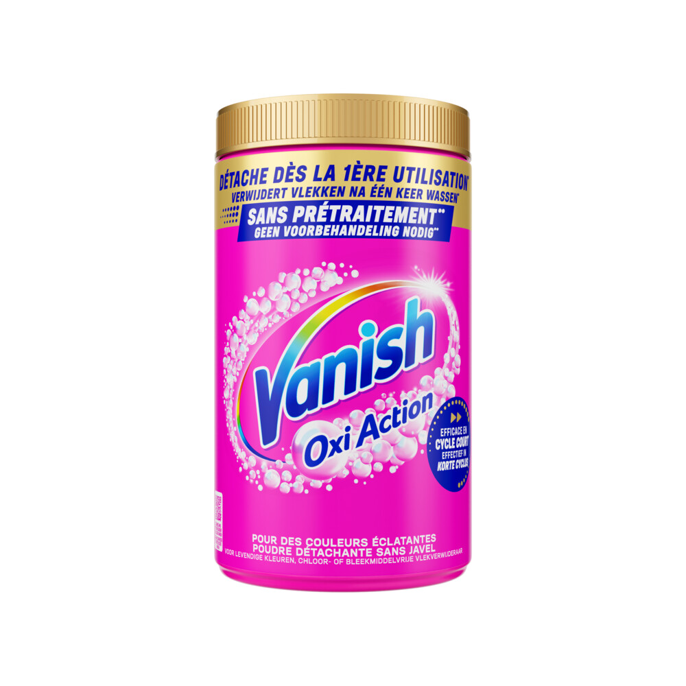 Vanish Oxi Action Vlekverwijderaar Poeder Gekleurde Was 1445 gr