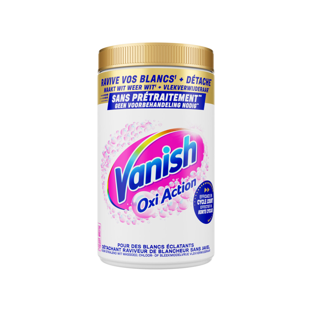 Vanish Oxi Action Vlekverwijderaar Poeder Witte Was 1445 gr