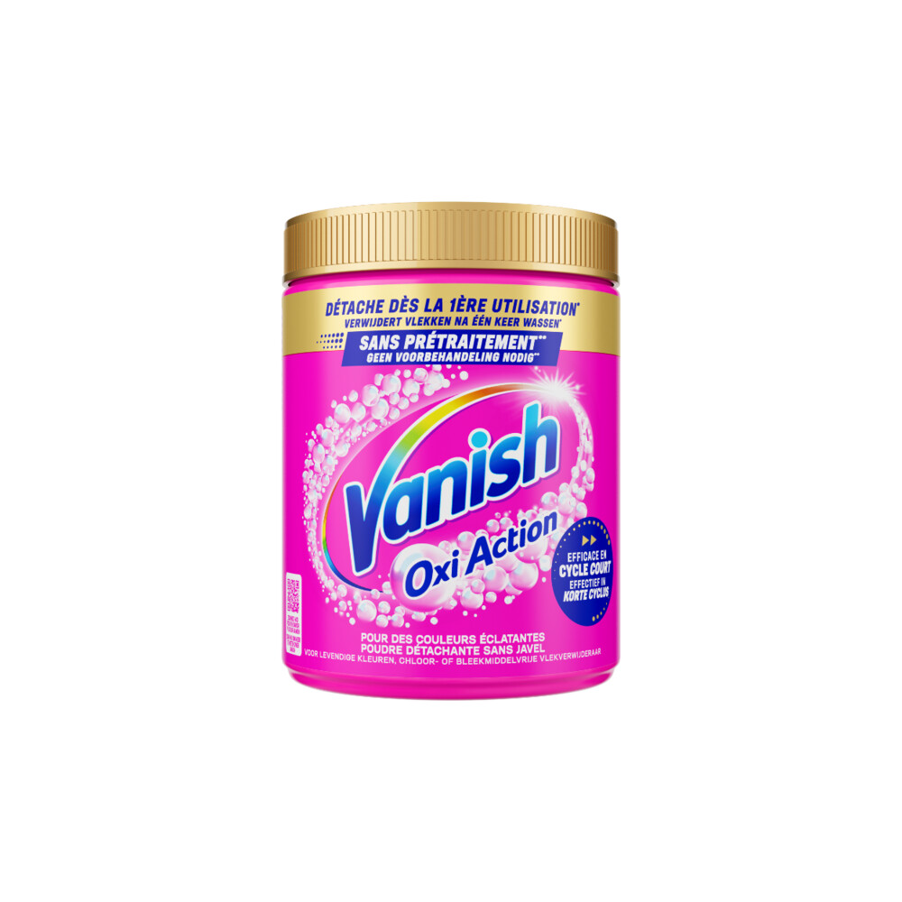 Vanish Oxi Action Vlekverwijderaar Poeder Gekleurde Was 960 gr