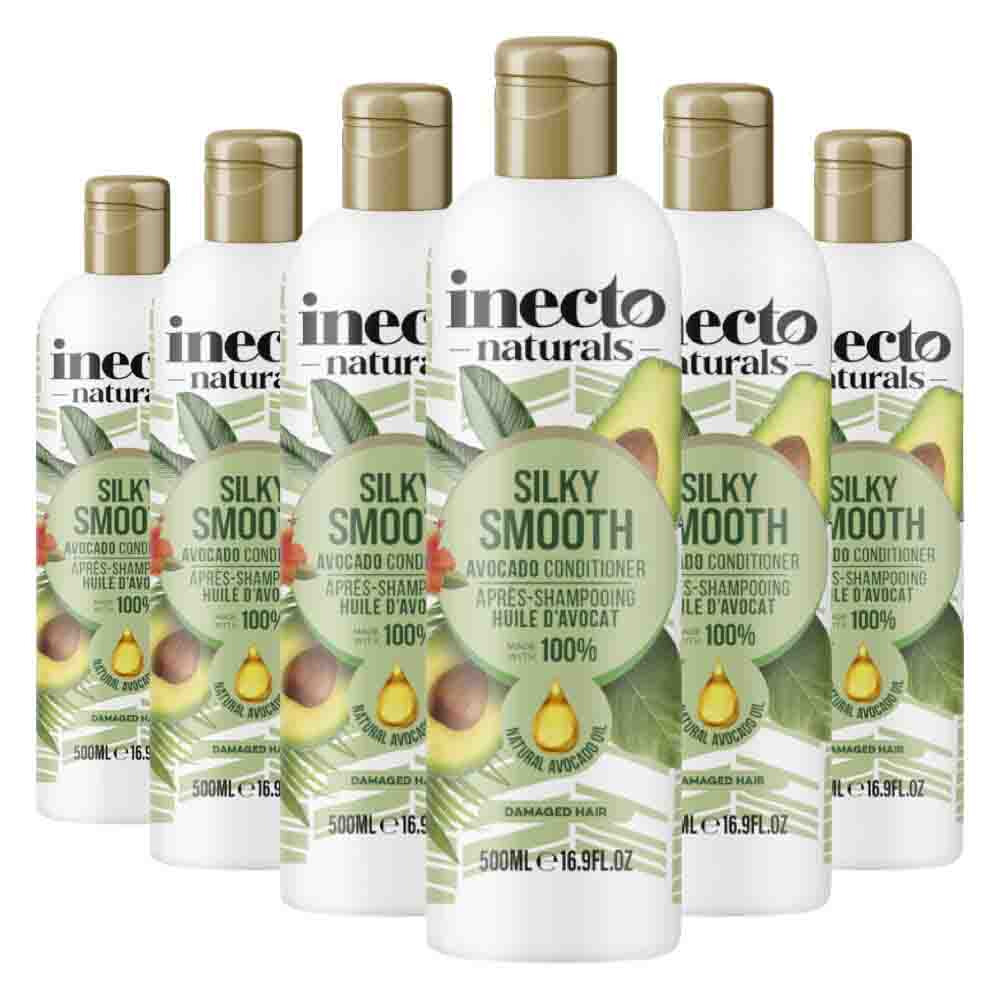 6x Inecto Naturals Deeply Nourish Avocado Conditioner 500 ml