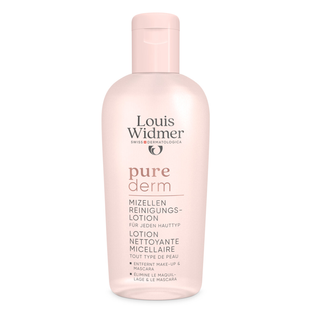 Louis Widmer Purederm 3-In-1 Micellaire Reinigingslotion 200 ml