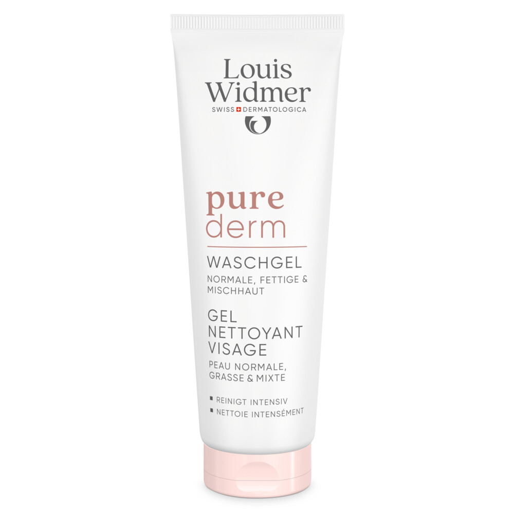 Louis Widmer Purederm Wash Gel 125 ml
