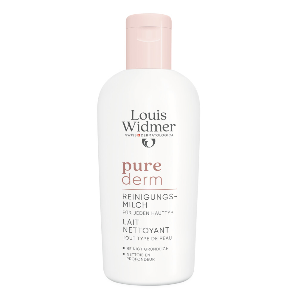 Louis Widmer Purederm Reinigingsmelk 200 ml