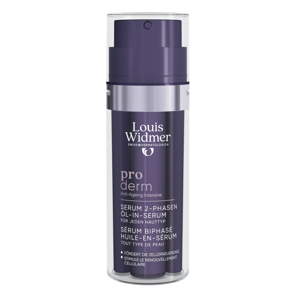 Louis Widmer Proderm Tweefasig Olie-in-Serum 35 ml