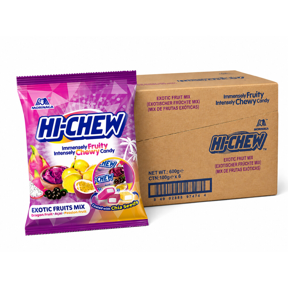 Hi-Chew Mix Bag Exotic 6 x 100 gr