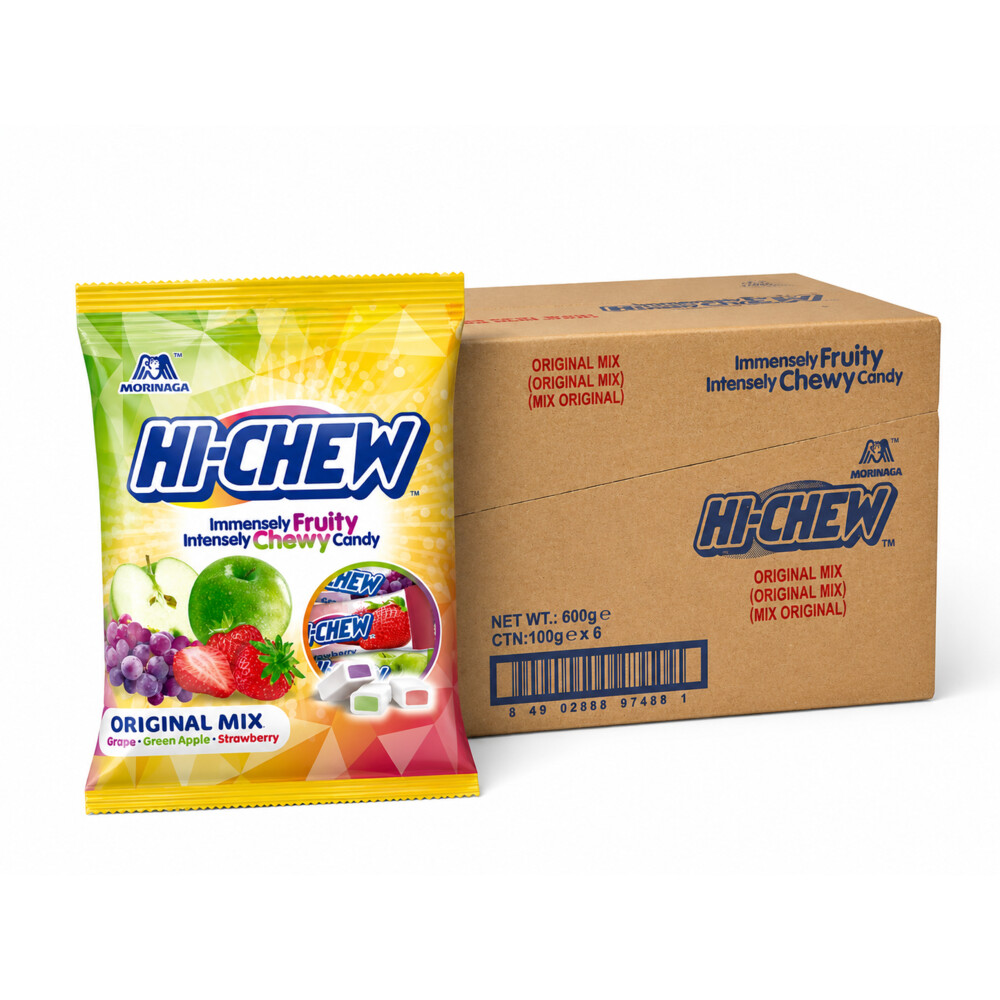 Hi-Chew Mix Bag Original 6 x 100 gr