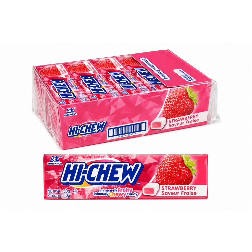 Hi-Chew Stick Strawberry 15 x 50 gr