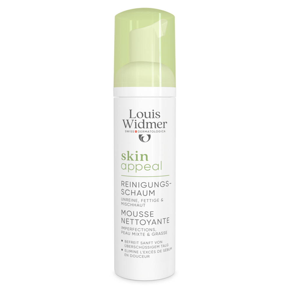 Louis Widmer Skinappeal Reinigende Mousse 150 ml