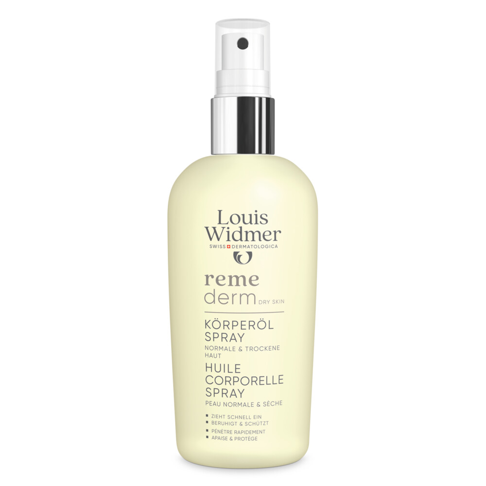 Louis Widmer Remederm Lichaamsolie Spray 150 ml