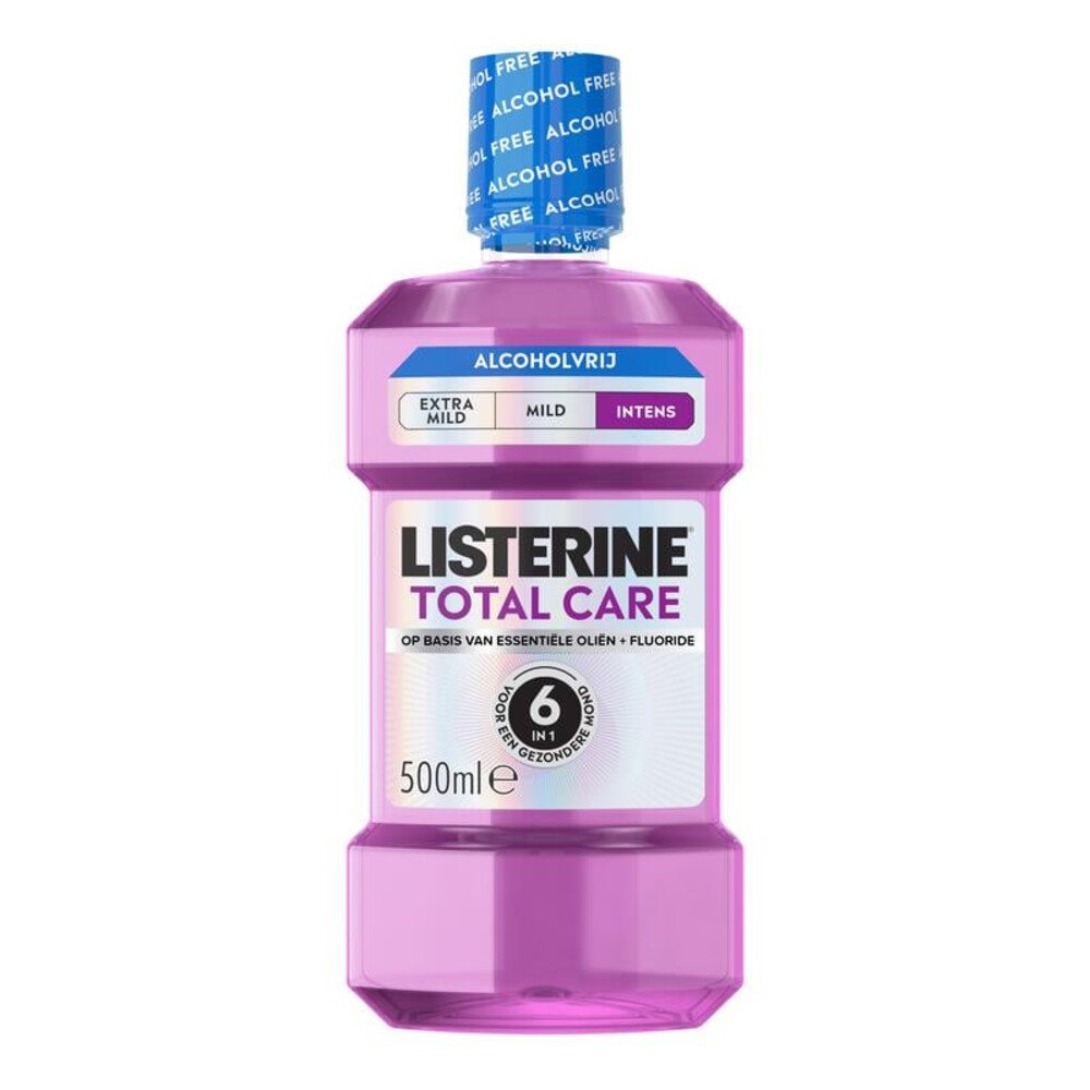 1+1 gratis: Listerine Mondwater Total Care Intense Alcoholvrij 500 ml
