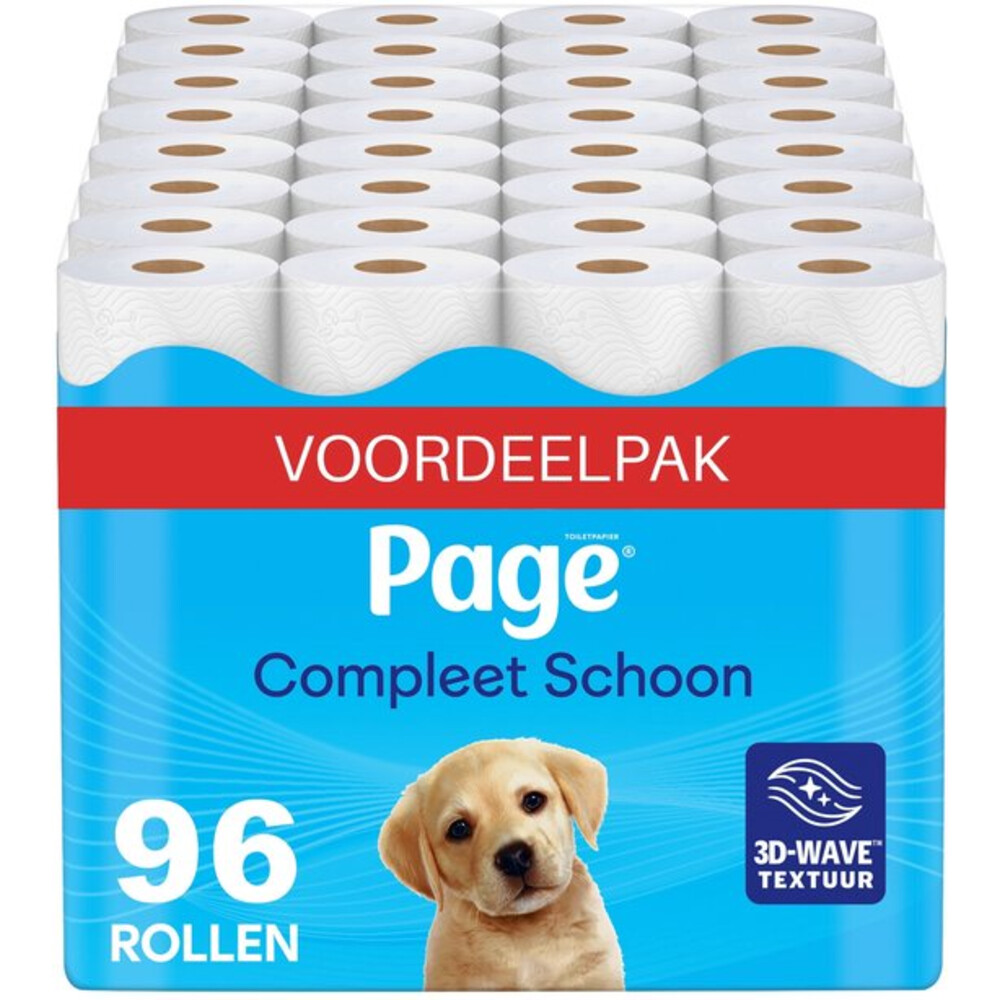 Page Toiletpapier Compleet Schoon 2-laags 96 stuks