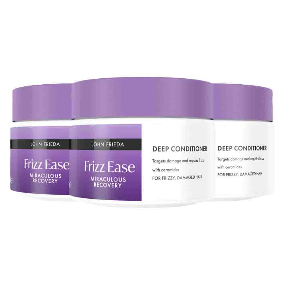 3x John Frieda Frizz Ease Haarmasker Conditioner 250 ml