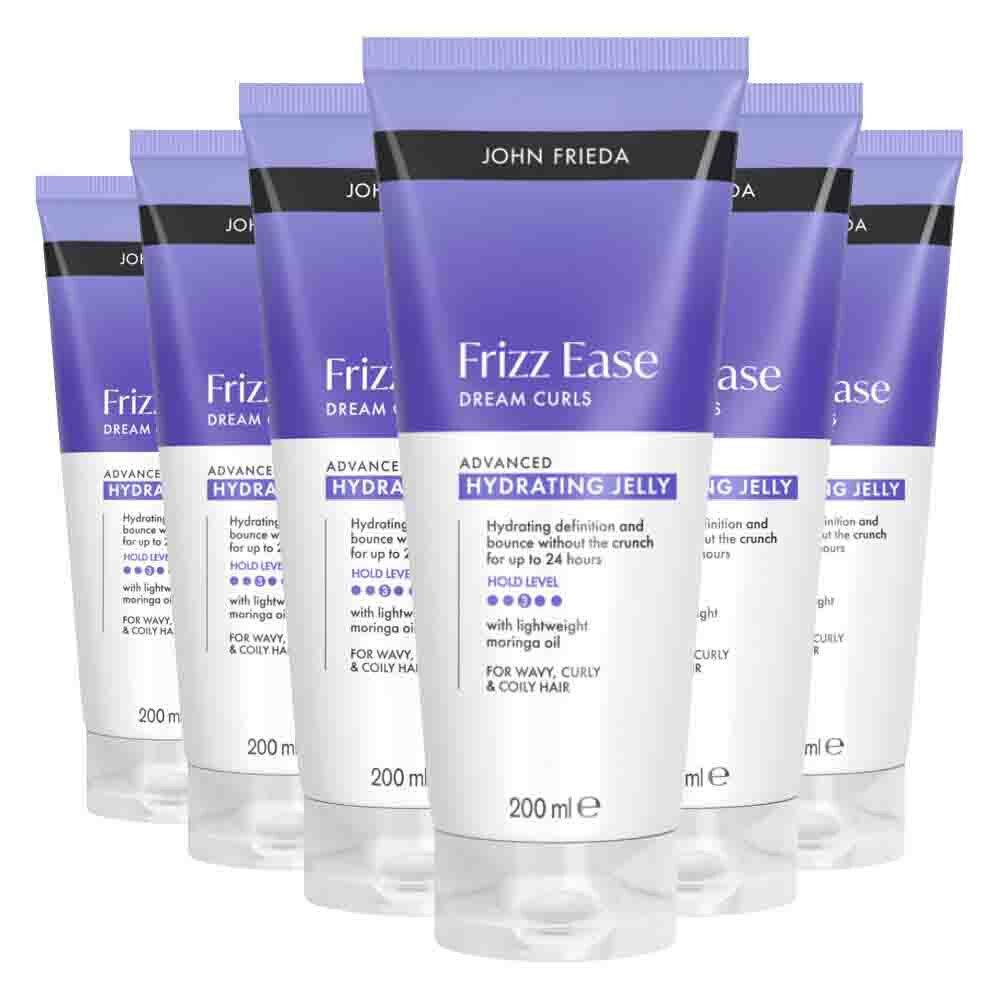 6x John Frieda Frizz Ease Dream Curls Hydrating Jelly 200 ml