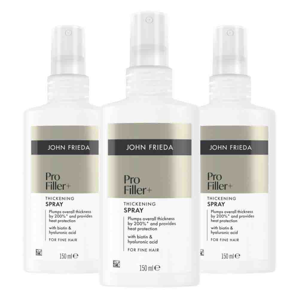 3x John Frieda PROfiller+ Thickening Haarspray 150 ml