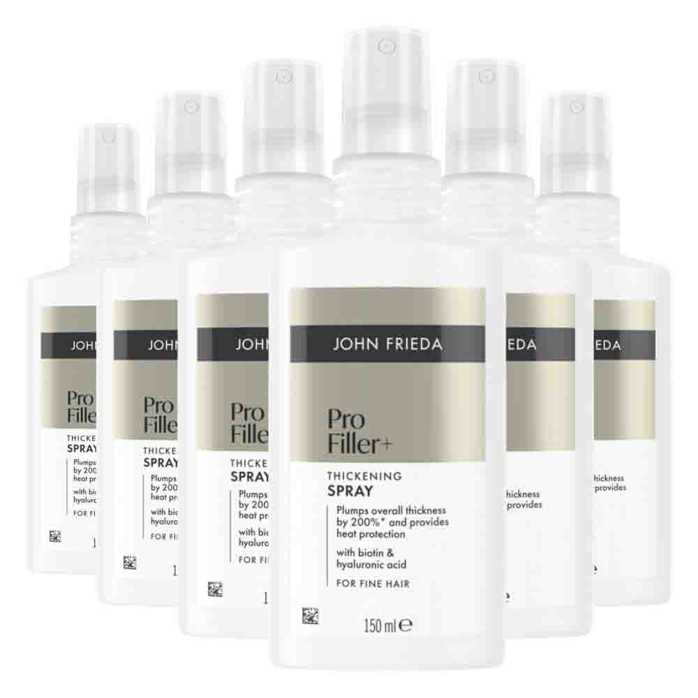 6x John Frieda PROfiller+ Thickening Haarspray 150 ml