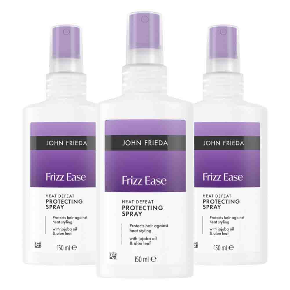 3x John Frieda Frizz Ease Protecting Spray 150 ml