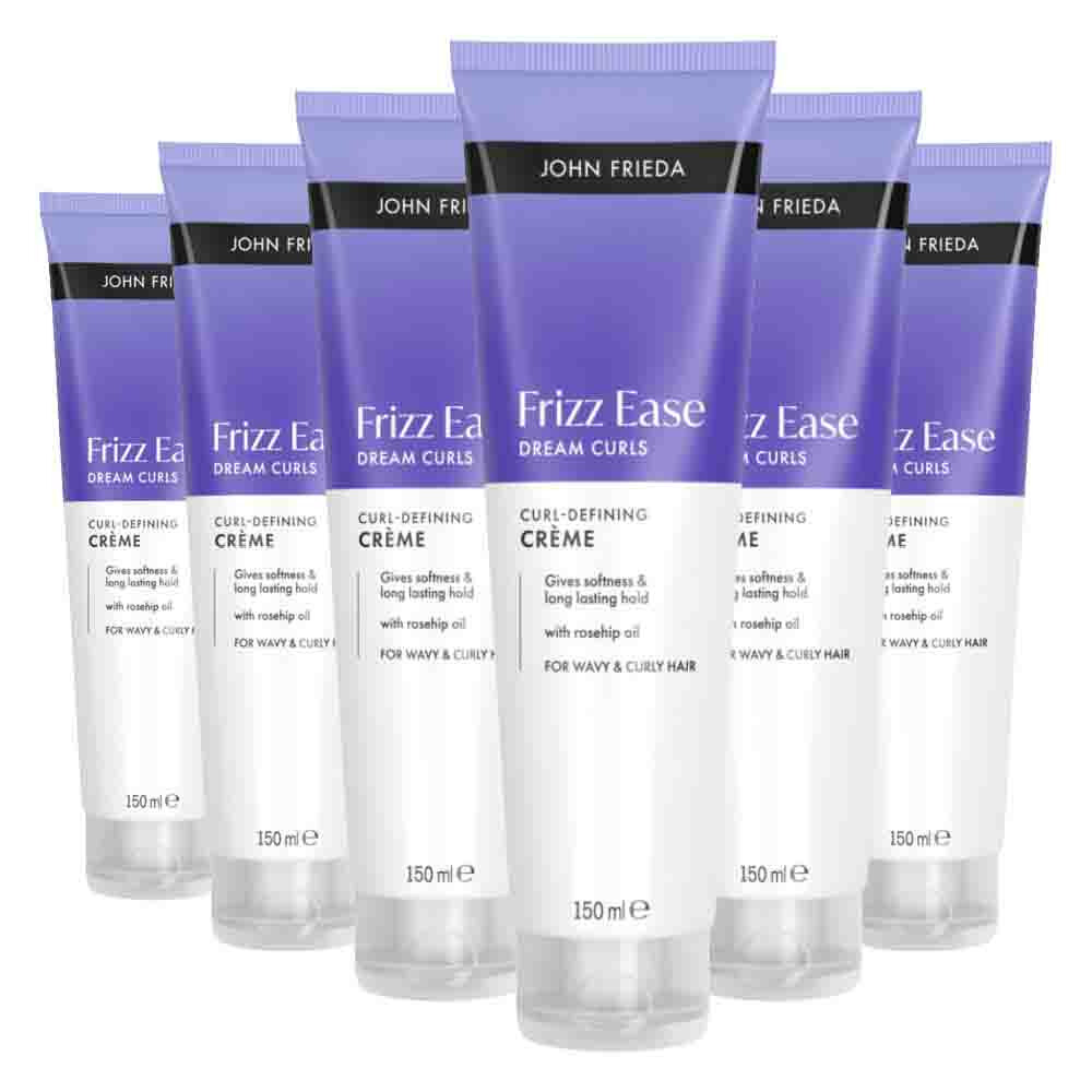 6x John Frieda Frizz Ease Dream Curls Crème 150 ml
