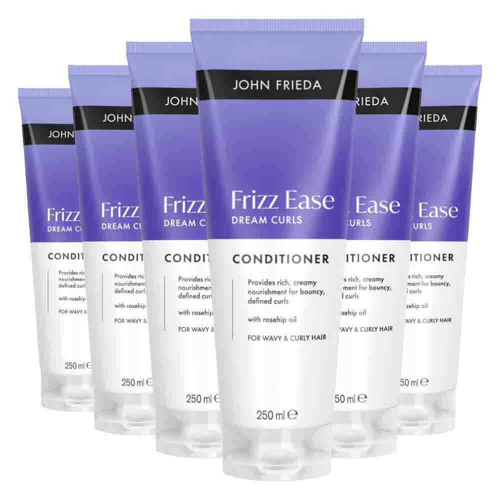 6x John Frieda Frizz Ease Dream Curls Conditioner 250 ml