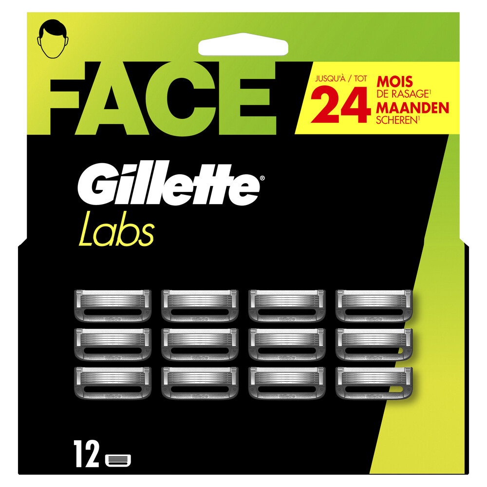 Gillette Labs Scheermesjes 12 stuks