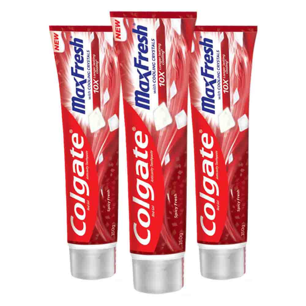 3x Colgate Tandpasta Max Fresh Spicy Fresh 100 ml