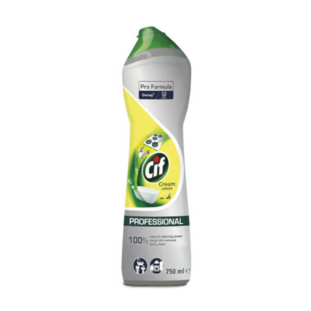 Cif Professional Schuurmiddel Cream Citroen 8 x 750 ml