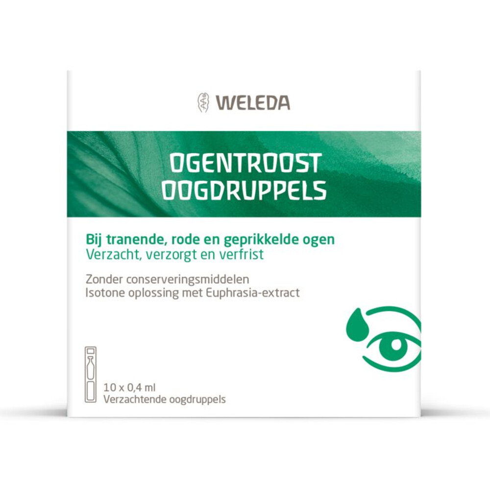 WELEDA Oogdruppels Ogentroost Ampullen 10 stuks