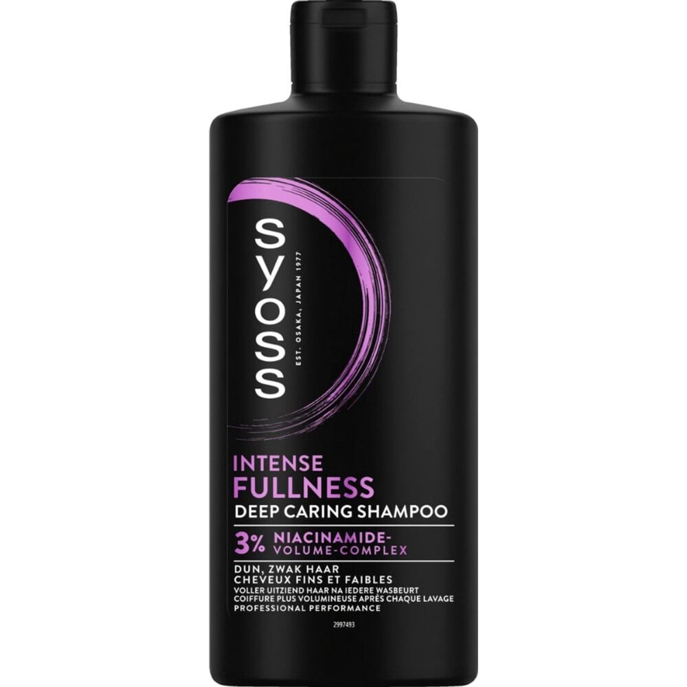 Syoss 6x Intense Fullness Shampoo 440 ml - 6 stuks