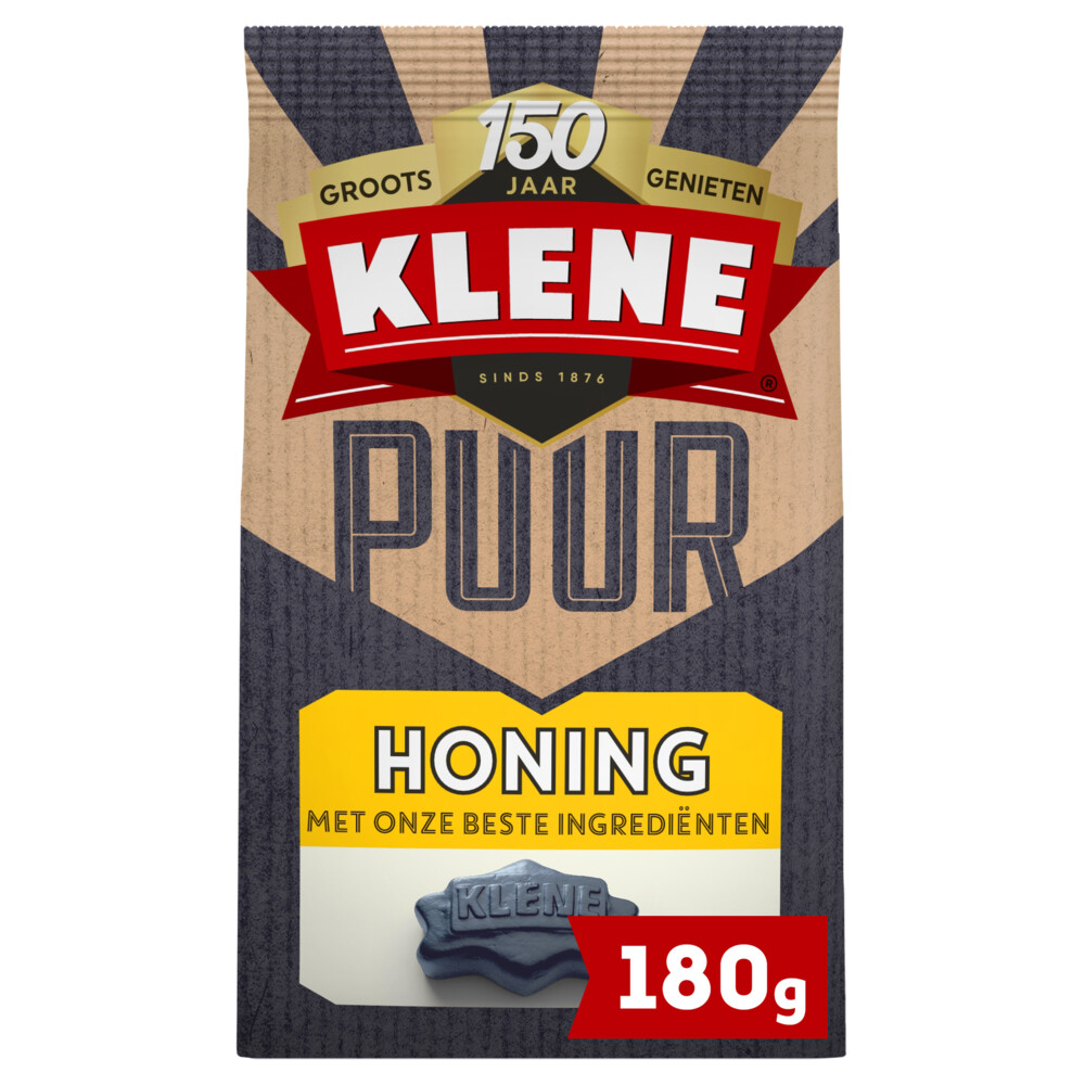 3x Klene Puur Honing 180 gr