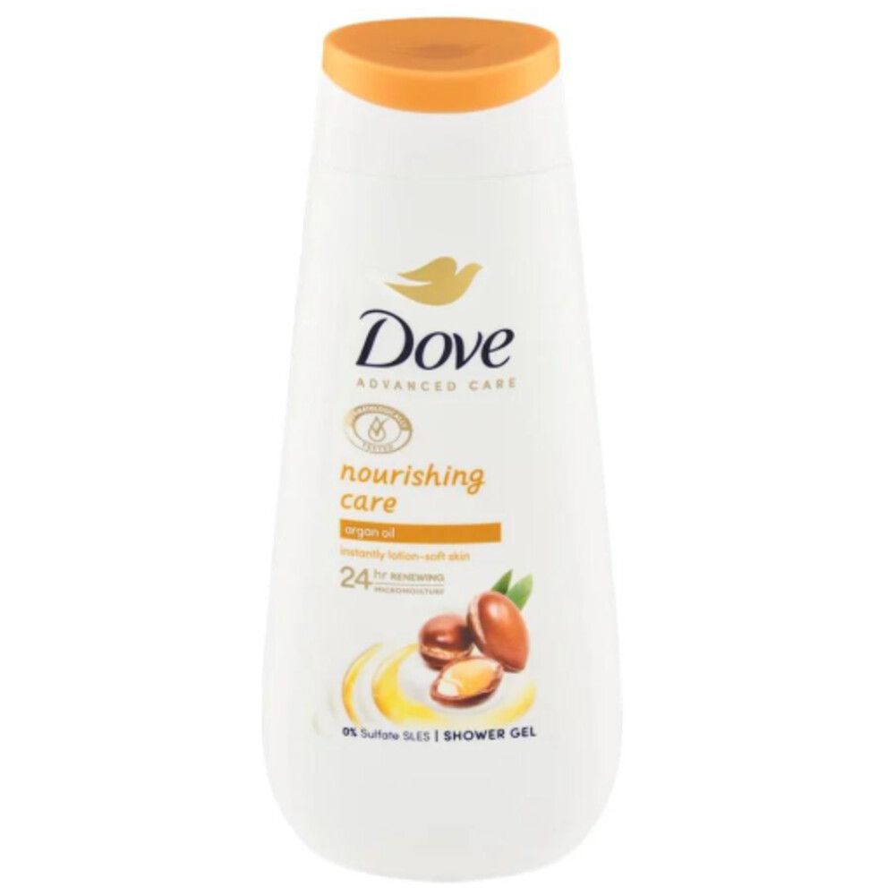 2+2 gratis: Dove Shower Gel Advanced Care Nourishing Care 225 ml