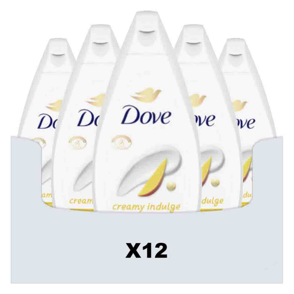 12x Dove Shower Gel Creamy Indulge 250 ml