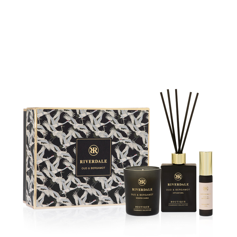 Riverdale Geschenkset Oud & Bergamot Small Kraanvogel