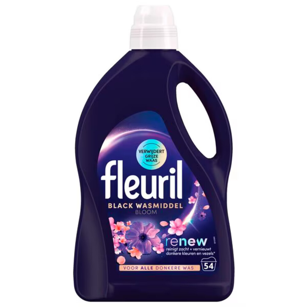 Fleuril Wasmiddel Black Bloom 54 Wasbeurten 2,430 liter