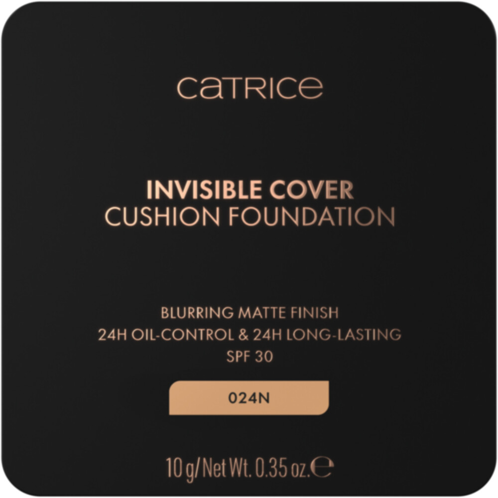 Catrice Invisible Cover Cushion Foundation SPF30 024N 10 gr