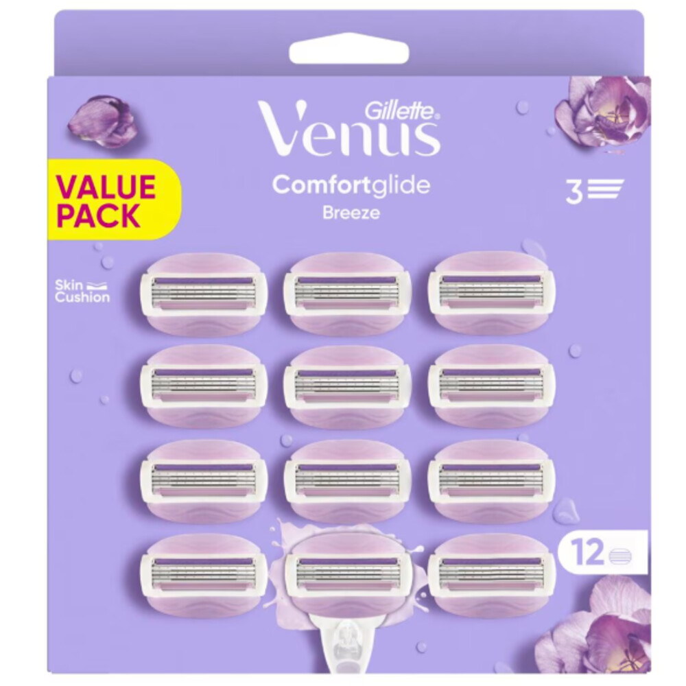 Gillette Venus Scheermesjes ComfortGlide Breeze 12 stuks