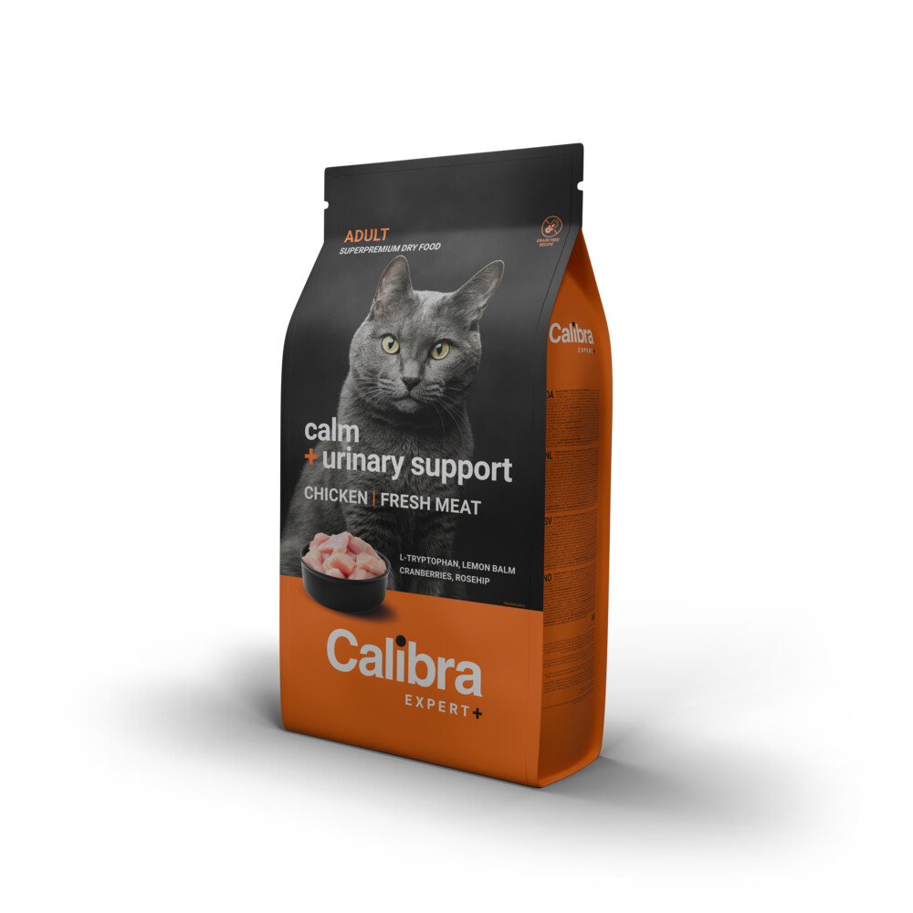 Calibra Calibra Expert+ Kattenvoer Calm & Urinary Support Kip 6 kg