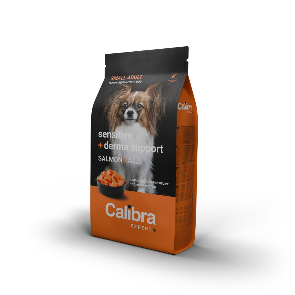 Calibra Calibra Expert+ Hondenvoer Sensitive & Derma Support Small Zalm 6 kg