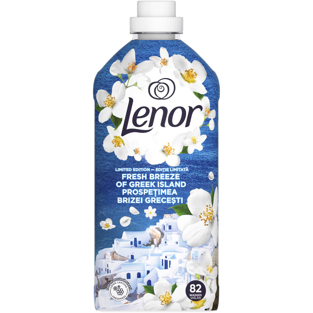 Lenor Wasverzachter Fresh Breeze of Greek Island 82 Wasbeurten 1722 ml