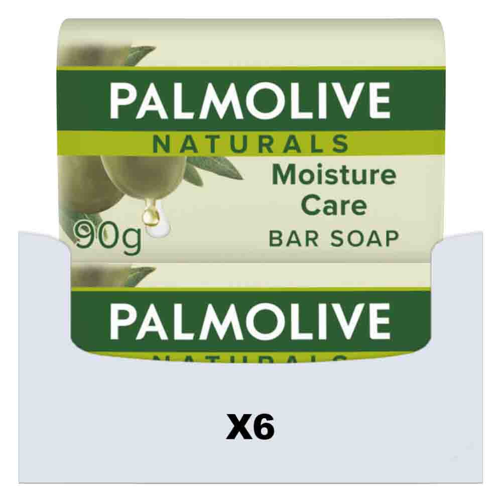 6x Palmolive Tabletzeep Moisture Care Olive & Milk 3x 90 gr