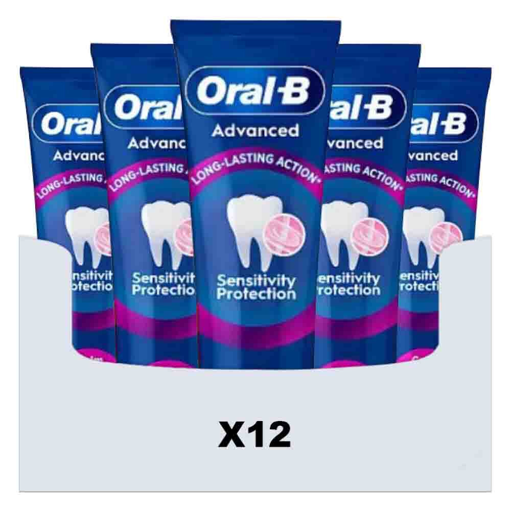 12x Oral-B Tandpasta Advanced Sensitivity Protection 125 ml