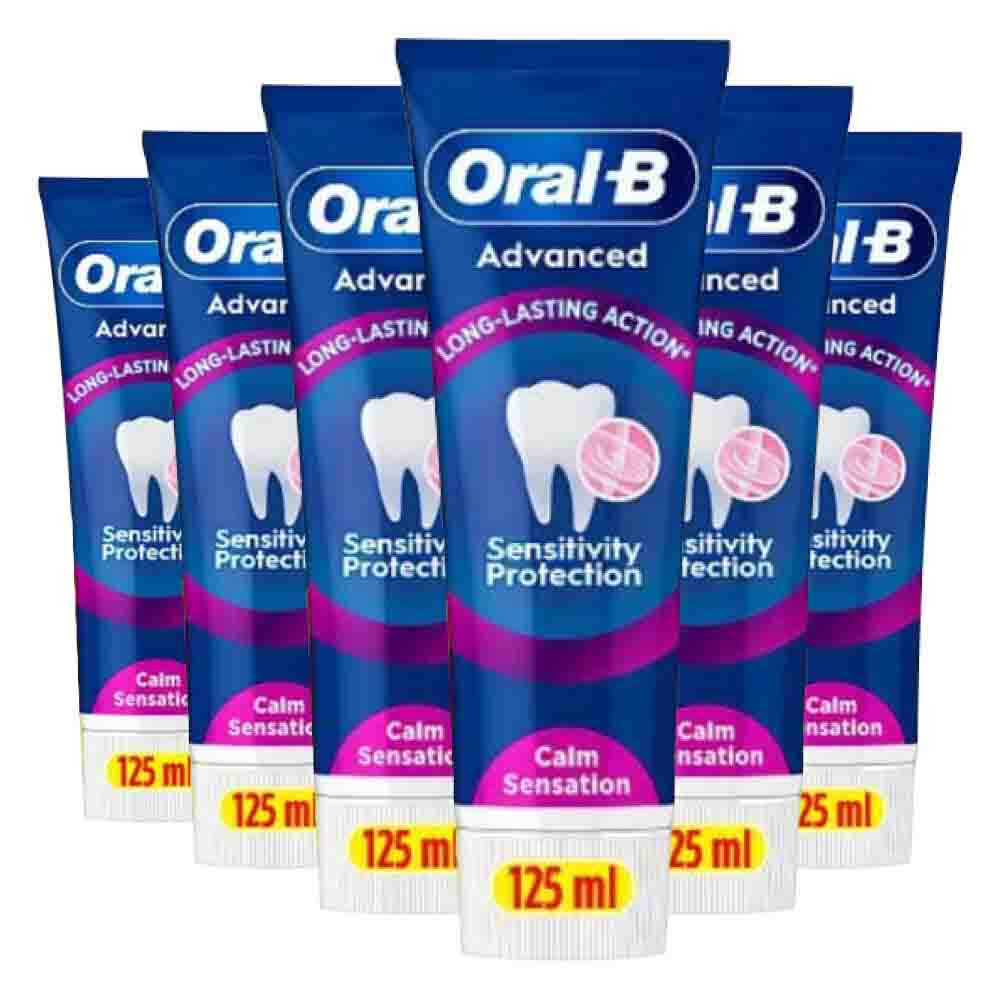 6x Oral-B Tandpasta Advanced Sensitivity Protection 125 ml