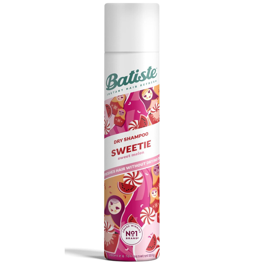 2+2 gratis: Batiste Droogshampoo Sweetie & Sweet Melon 200 ml
