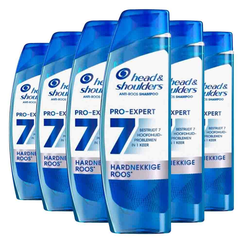 6x Head & Shoulders Shampoo Pro Expert7 Anti-Itch 250 ml