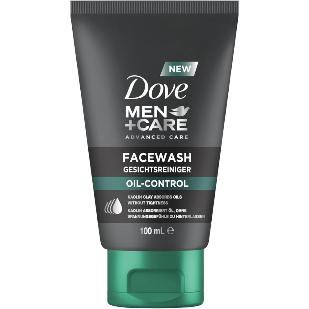 2+2 gratis: Dove Men+ Care Advanced Face Wash Oil Control 100 ml
