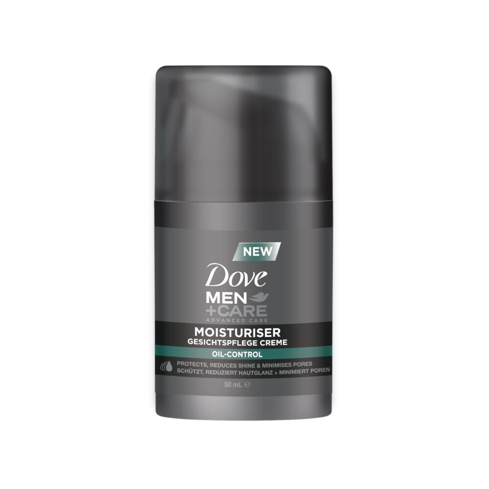 2+2 gratis: Dove Men+ Care Day Cream Moisturiser Oil Control 50 ml