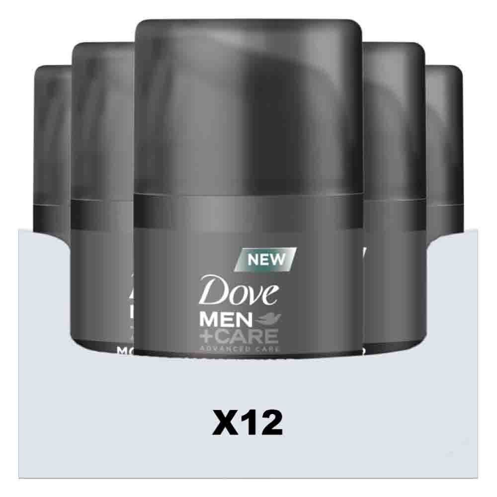 12x Dove Men+ Care Day Cream Moisturiser Oil Control 50 ml