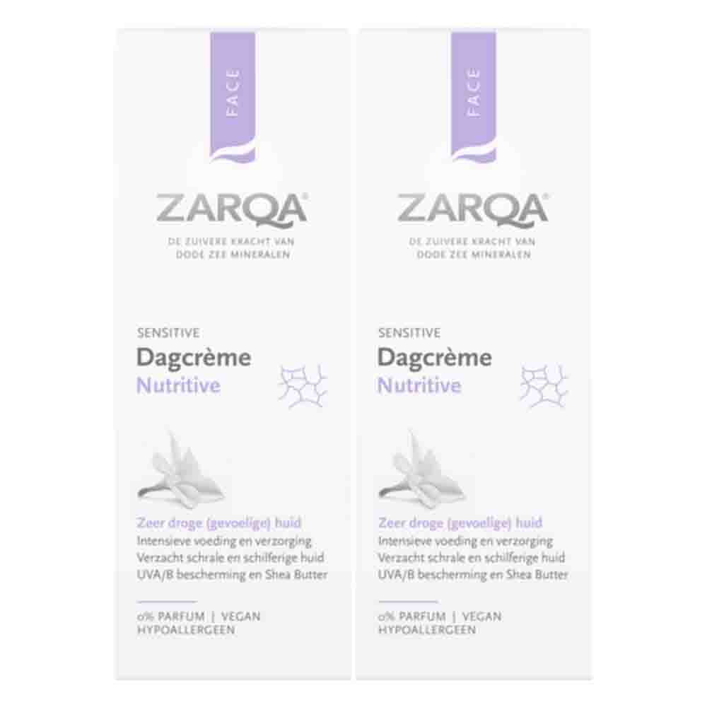 2x Zarqa Nutritive Dagcrème 50 ml